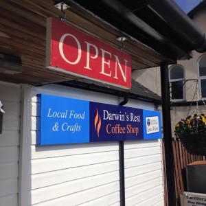 DR Sign open